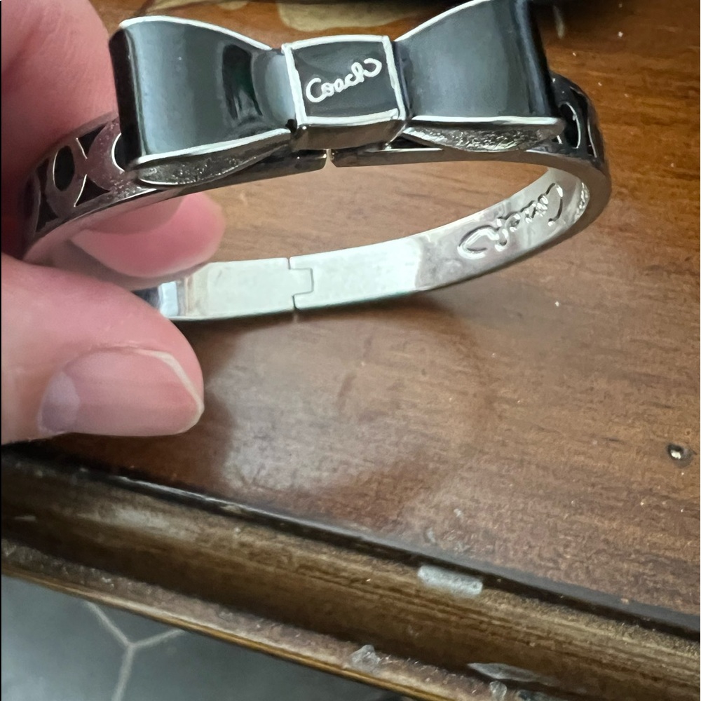 Coach Bow Tie Bangle